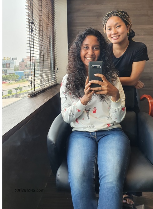 Curly Haircut Experience - Chennai - Curlacious