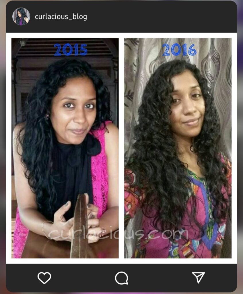 Curlacious_curly hair transition_india